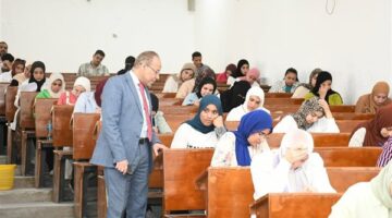 انضباط وهدوء بلجان كليات "العلوم وطب الأسنان والتمريض" جامعة قناة السويس