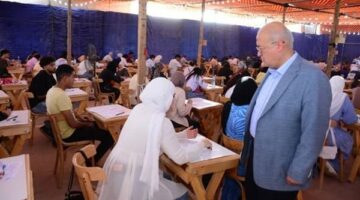انطلاق ماراثون امتحانات الترم الثاني يكلية الزراعة جامعة عين شمس