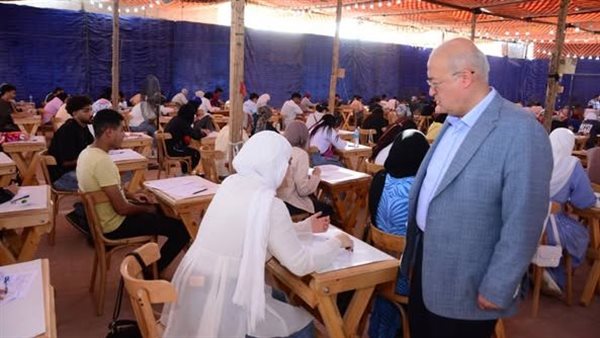 انطلاق ماراثون امتحانات الترم الثاني يكلية الزراعة جامعة عين شمس