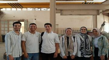 بابتكار خلطة خرسانية صديقة للبيئة.. طلاب «هندسة حلوان» يمثلون مصر في مسابقة دولية