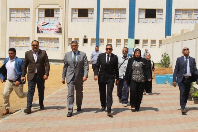 تعليم الجيزة تنفى ما تم تداولة من صور تخص امتحان مادة الهندسة لطلاب الشهادة الإعدادية