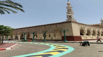 تنفيذي قنا يستعد لتجهيز ساحة مسجد سيدي عبد الرحيم القنائي لصلاة عيد الأضحى