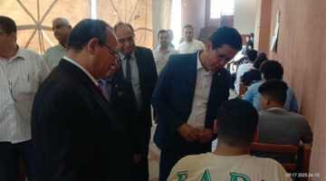 رئيس جامعة بنها يؤكد على انتظام الامتحانات وتوفير سبل الراحة للطلاب