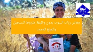 معاش ربات البيوت بدون وظيفة: شروط التسجيل والمبلغ المحدد