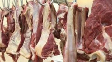 ضبط 539كيلو لحوم مذبوحة خارج السلخانة وغير صالحة للاستهلاك في حملات لبيطري البحيرة