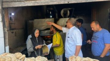 ضبط طن ونصف دقيق بلدي مدعم بمخبزين بأبو صوير الإسماعيلية