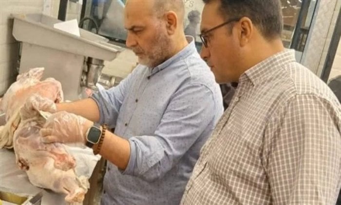 ضبط نصف طن لحوم مستوردة مجهولة المصدر بالمنوفية