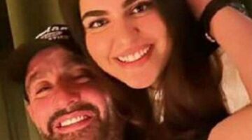 «فخور بيكي».. أحمد السقا يوجه رسالة لابنته نادية| صورة
