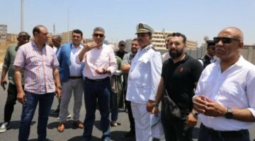 قبل الافتتاح العالمي المرتقب.. محافظ الجيزة يتفقد محيط المتحف المصري الكبير