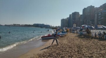 مصايف الإسكندرية: هدوء نسبي في ثاني أيام عيد الأضحى ورايات أمان متفاوتة