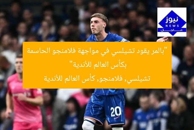 “بالمر يقود تشيلسي في مواجهة فلامنجو الحاسمة بكأس العالم للأندية”  
تشيلسي, فلامنجو, كأس العالم للأندية