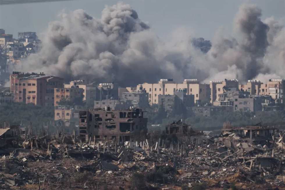 مشاهد جوية تظهر تحول شمال غزة إلى كتلة رمادية بلا حياة (صورة)
