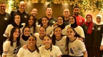 عودة بعثة شابات الطائرة إلي القاهرة فجر اليوم بعد حصد برونزية أفريقيا