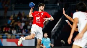 منتخب ناشئي اليد فى مواجهة التشيك بالدور الرئيسى لبطولة العالم