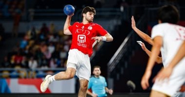 منتخب ناشئي اليد فى مواجهة التشيك بالدور الرئيسى لبطولة العالم