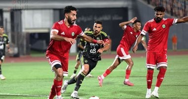 30 دقيقة.. ضغط من الأهلى ومحاولات من مودرن سبورت والتعادل السلبى يفرض نفسه.. صور