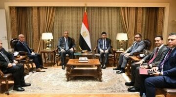 وزير الرياضة يلتقي رئيس الهيئة العامة للرقابة على الصادرات والواردات