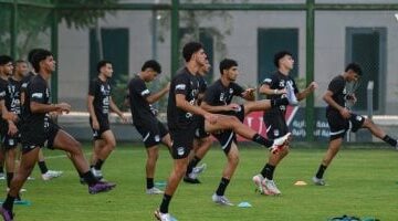منتخب الشباب يواصل تحضيراته قبل السفر للمغرب استعدادا للمونديال
