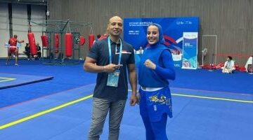 منة الله محمد تنافس على برونزية الكونغ فو بدورة الألعاب العالمية بالصين