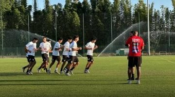 منتخب 20 سنة يختتم تدريباته لمواجهة المغرب وديا (صور)