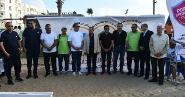 وزير الرياضة ومحافظ بورسعيد يشهدان ختام الدورة العربية الأولى للاتحادات العربية النوعية