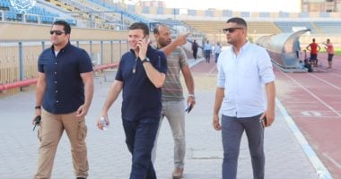 لجنة من الدفاع المدنى لمراجعة اشتراطات الأمن باستاد الإسماعيلية لاستضافة المباريات