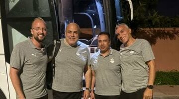 بعثة منتخب الشباب تصل القاهرة بعد خوض وديتىّ المغرب