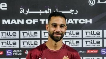 عمرو السولية رجل مباراة سيراميكا وإنبى بـ دوري Nile