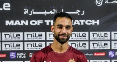 عمرو السولية رجل مباراة سيراميكا وإنبى بـ دوري Nile