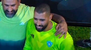 عامر عامر رجل مباراة الأهلي وغزل المحلة