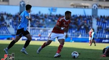 القائم يحرم تريزيجيه من إحراز هدف التقدم للأهلي أمام غزل المحلة