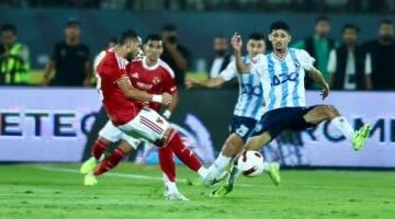 وليد الكرتى يضيف هدف بيراميدز الثانى فى شباك الأهلى