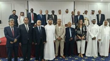 أحمد جابر يفوز بعضوية الاتحاد العربى للدراجات وياسر الدوخى رئيسا بالإجماع