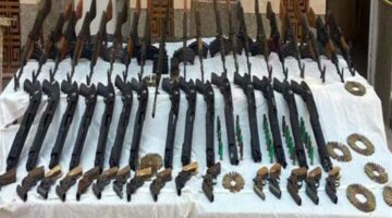ضبط 382 قضية مخدرات و162 قطعة سلاح ناري في حملات أمنية على مستوى الجمهورية
