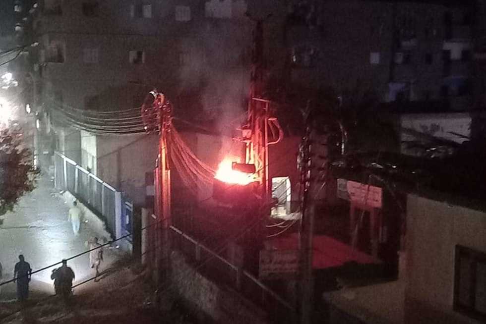 السيطرة على حريق محطة كهرباء بإدفو وعودة التيار