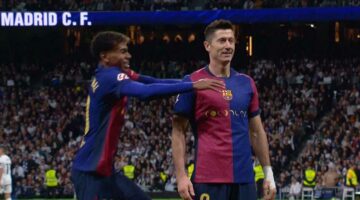 ليفاندوفسكي يقود هجوم برشلونة أمام ليفانتي