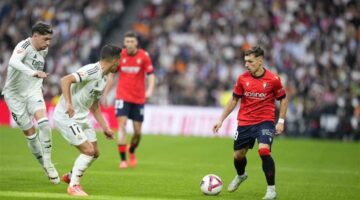 القنوات الناقلة لمباراة ريال مدريد وأوساسونا مباشر اليوم في الدوري الإسباني
