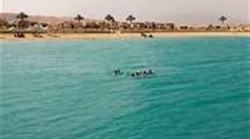 نجاة طالب من الموت غرقًا في مياه البحر بالعريش