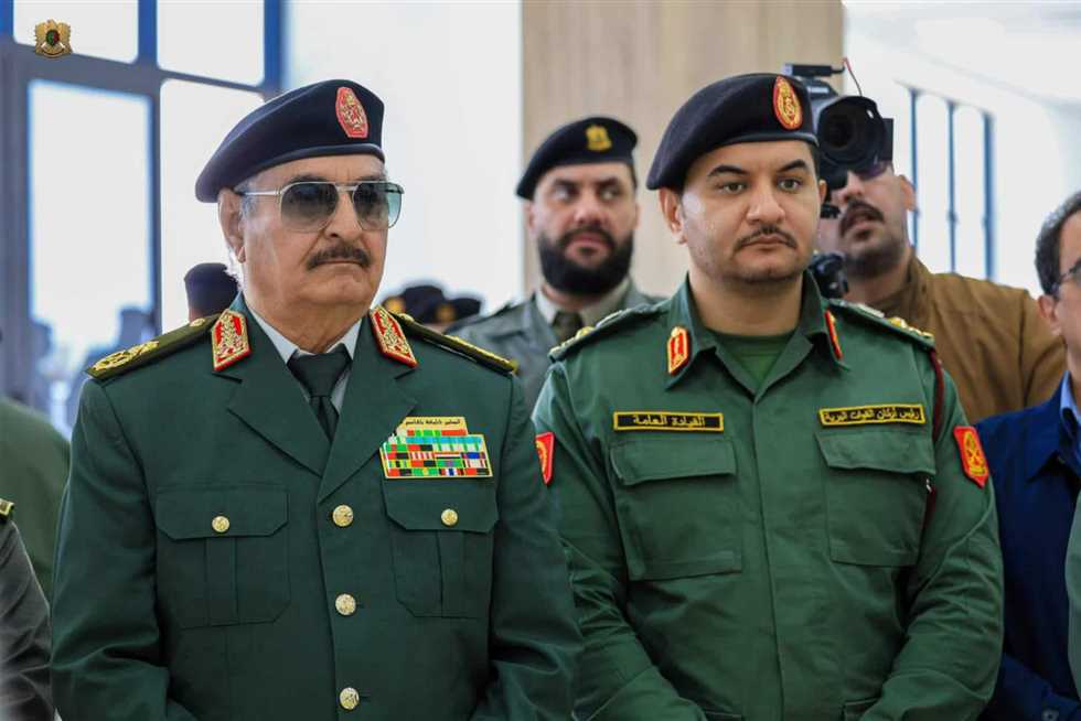 تكليف نجله صدام حفتر نائبا لقائد الجيش الوطني الليبي