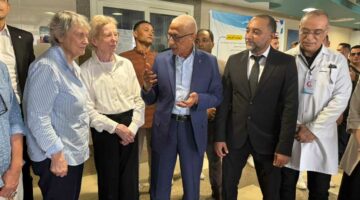 «الصحة» تنظم زيارة لوفد «الحكماء» لتفقد الخدمات الطبية المقدمة للمرضى الفلسطينيين بمستشفى العريش