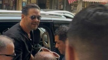 وصول راغب علامة إلى مقر نقابة الموسيقيين للتحقيق معه بعد أزمة حفل الساحل (صور)