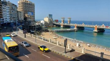 غلق جزئي بطريق كورنيش الإسكندرية لمدة 12 يومًا
