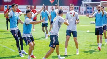 الأهلي يواصل الاستعداد للمحلة.. «عاشور» يشارك بدون التحامات.. و«مروان» يواصل التأهيل