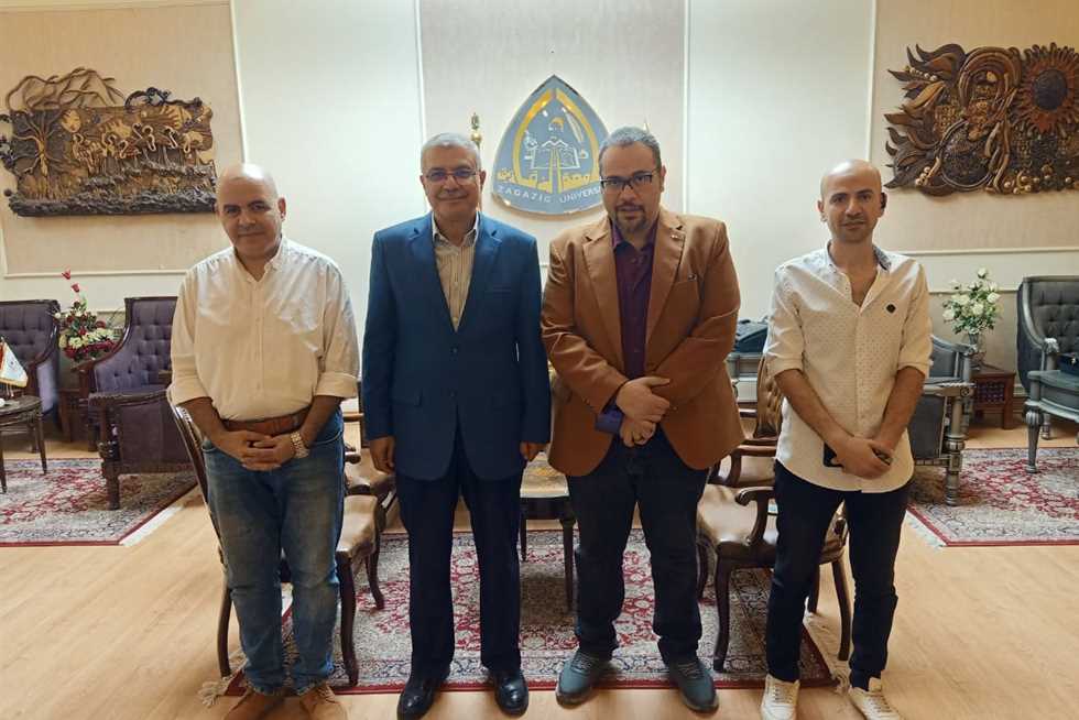 وكيل صحة الشرقية ورئيس جامعة الزقازيق يبحثان سبل تعزيز التعاون المشترك