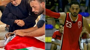 خلال بحثه عن طعام لطفلته.. استشهاد محمد شعلان لاعب منتخب السلة الفلسطيني