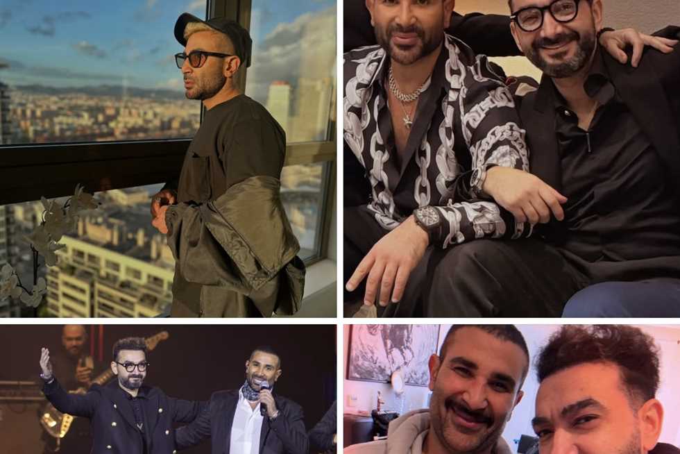 نادر حمدي يهنئ أحمد سعد بعيد ميلاده