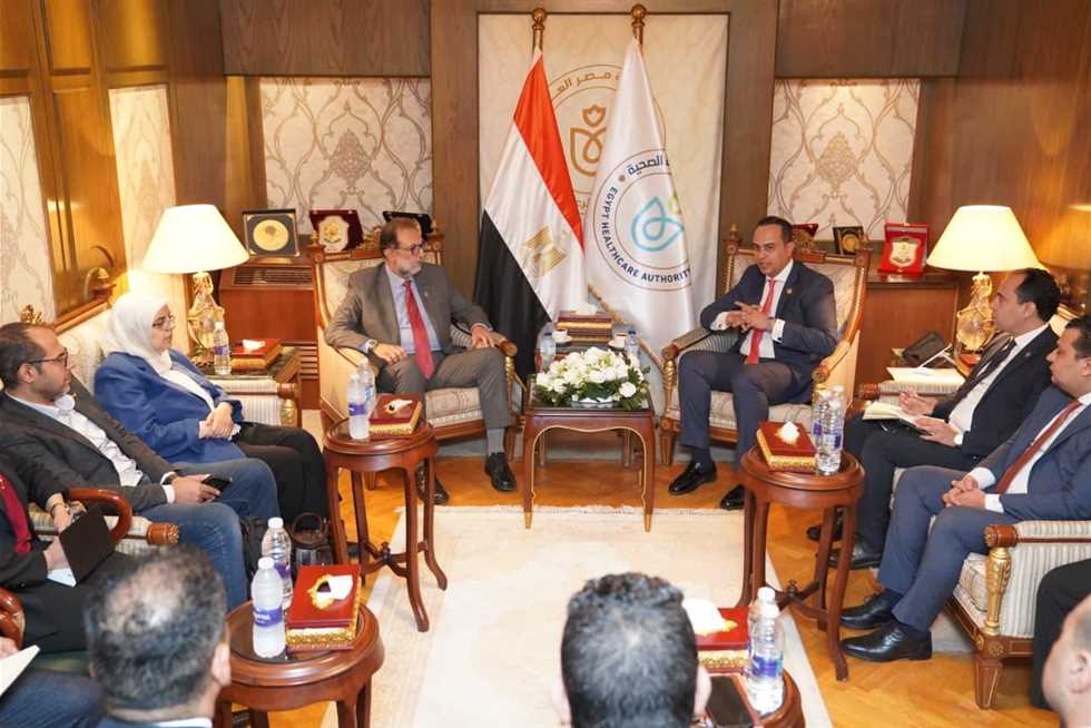 رئيس «الرعاية الصحية» يلتقى رئيس «سلامة الغذاء» لمتابعة تنفيذ بروتوكول تعاون