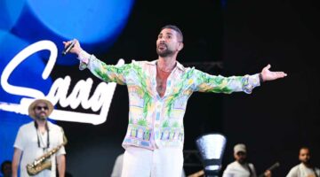 أحمد سعد و«ديسكو مصر» يتألقون بحفل ضخم فة مارينا بحضور فيفي عبده ونجوم الفن (صور)