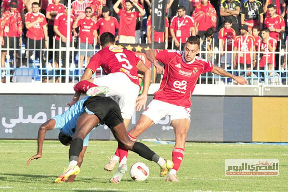 الأهلي يستعد لمواجهة بيراميدز في الدوري المصري