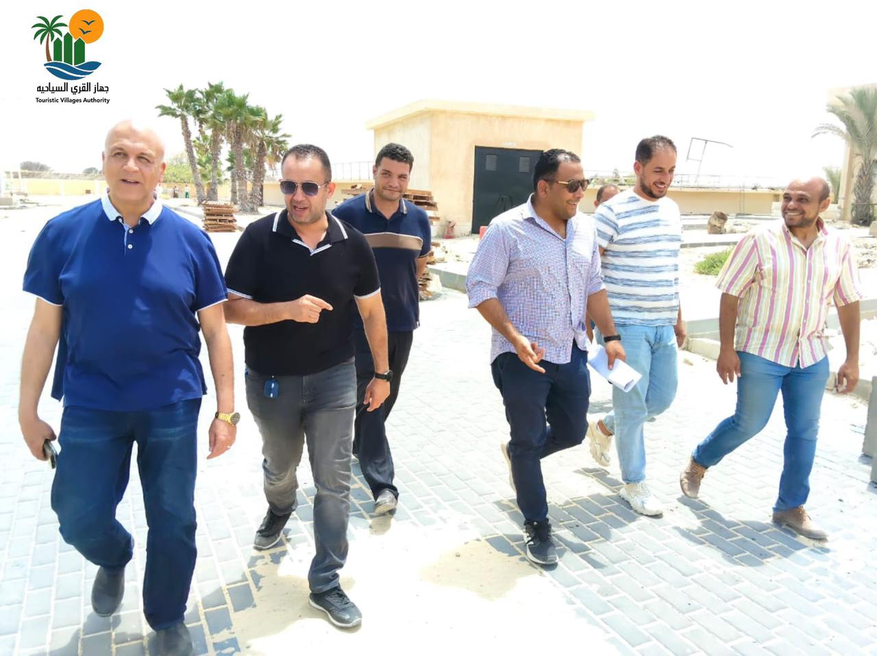 85% نسبة إنجاز البحيرات بـ New Marina.. و”الإسكان” تتابع مرافق مارينا 8